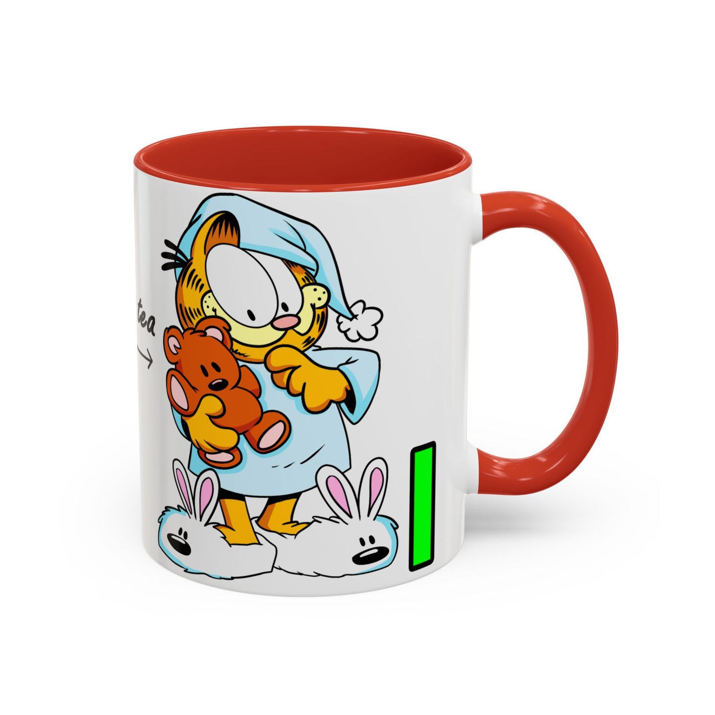 GARFIELD ACCENT COFFEE MUG (11, 15oz)