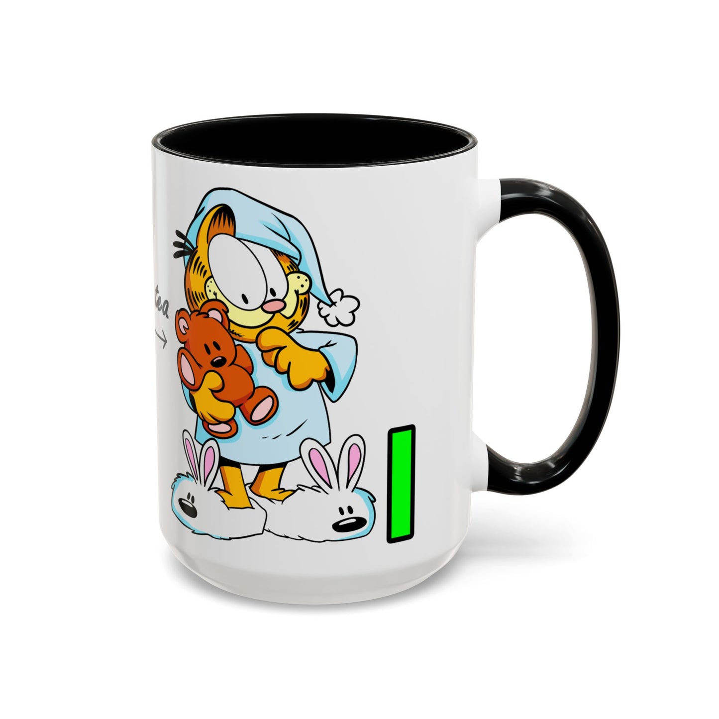 GARFIELD ACCENT COFFEE MUG (11, 15oz)