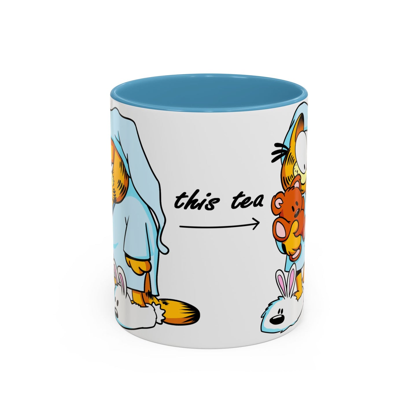 GARFIELD ACCENT COFFEE MUG (11, 15oz)