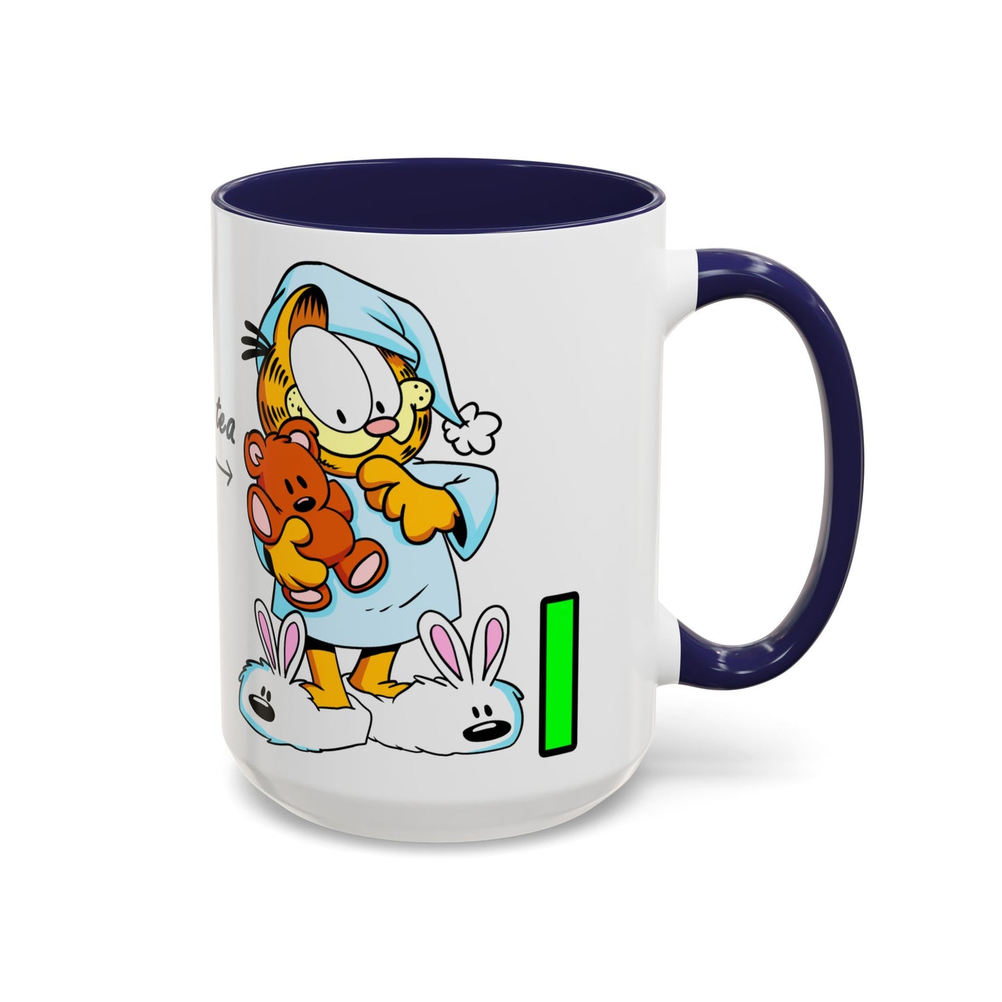 GARFIELD ACCENT COFFEE MUG (11, 15oz)