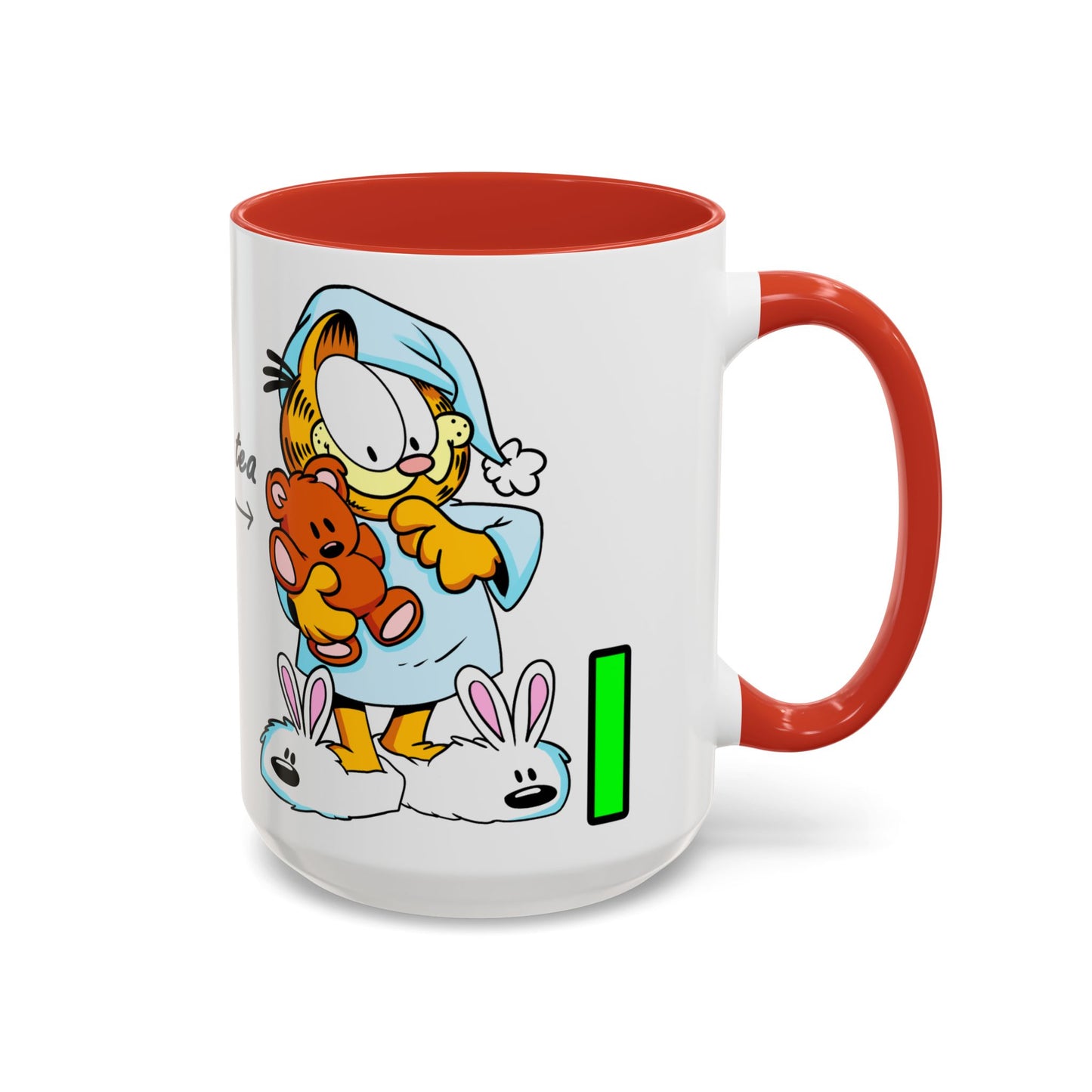 GARFIELD ACCENT COFFEE MUG (11, 15oz)