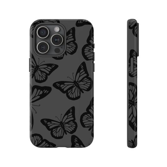 BLACK BUTTERFLY PATTERN Tough Cases