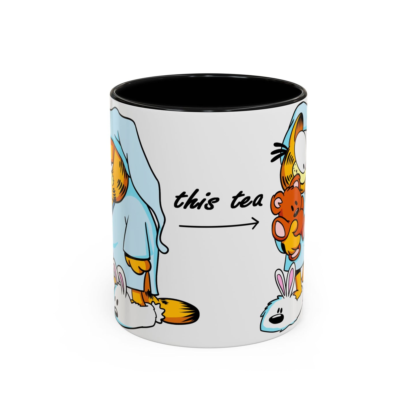 GARFIELD ACCENT COFFEE MUG (11, 15oz)