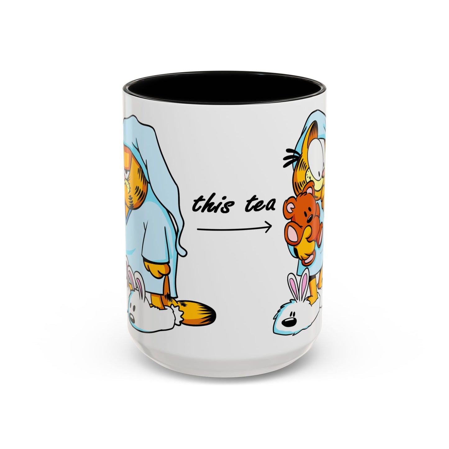 GARFIELD ACCENT COFFEE MUG (11, 15oz)