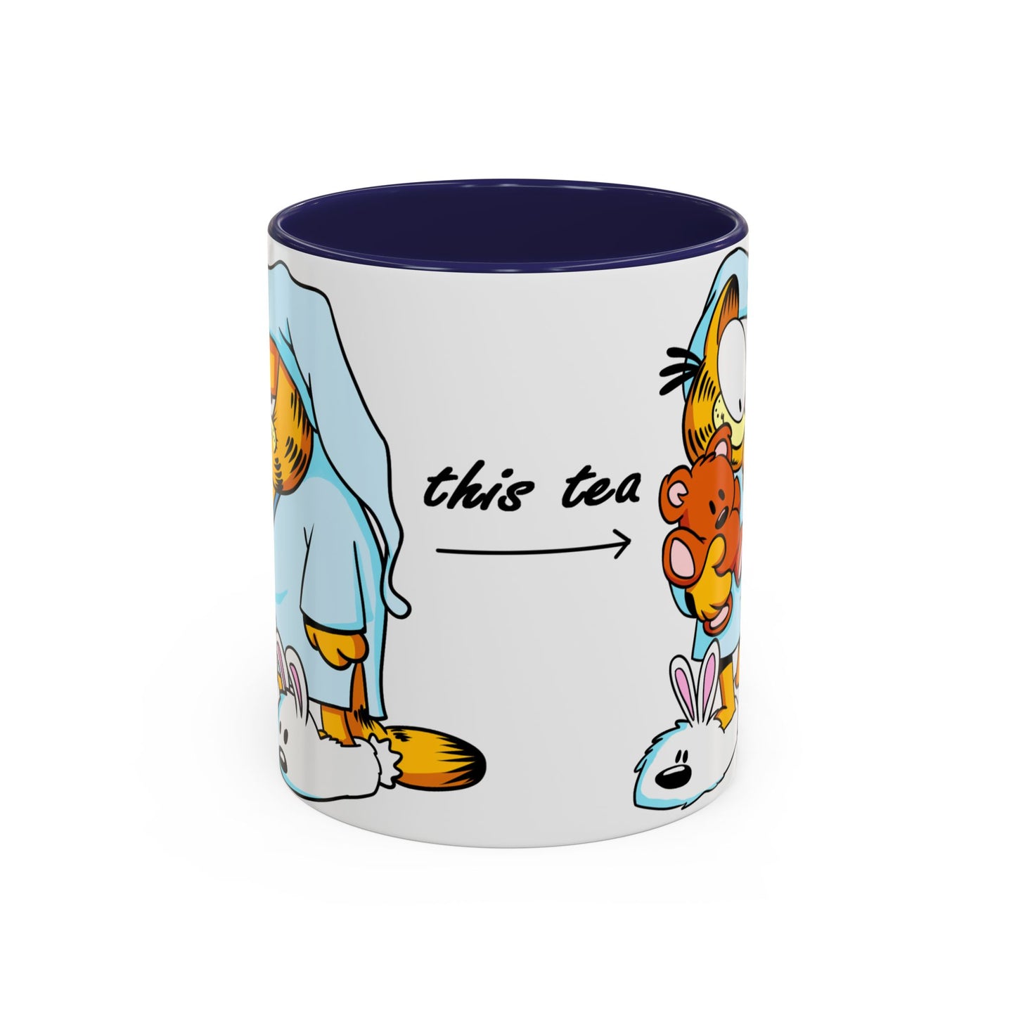 GARFIELD ACCENT COFFEE MUG (11, 15oz)