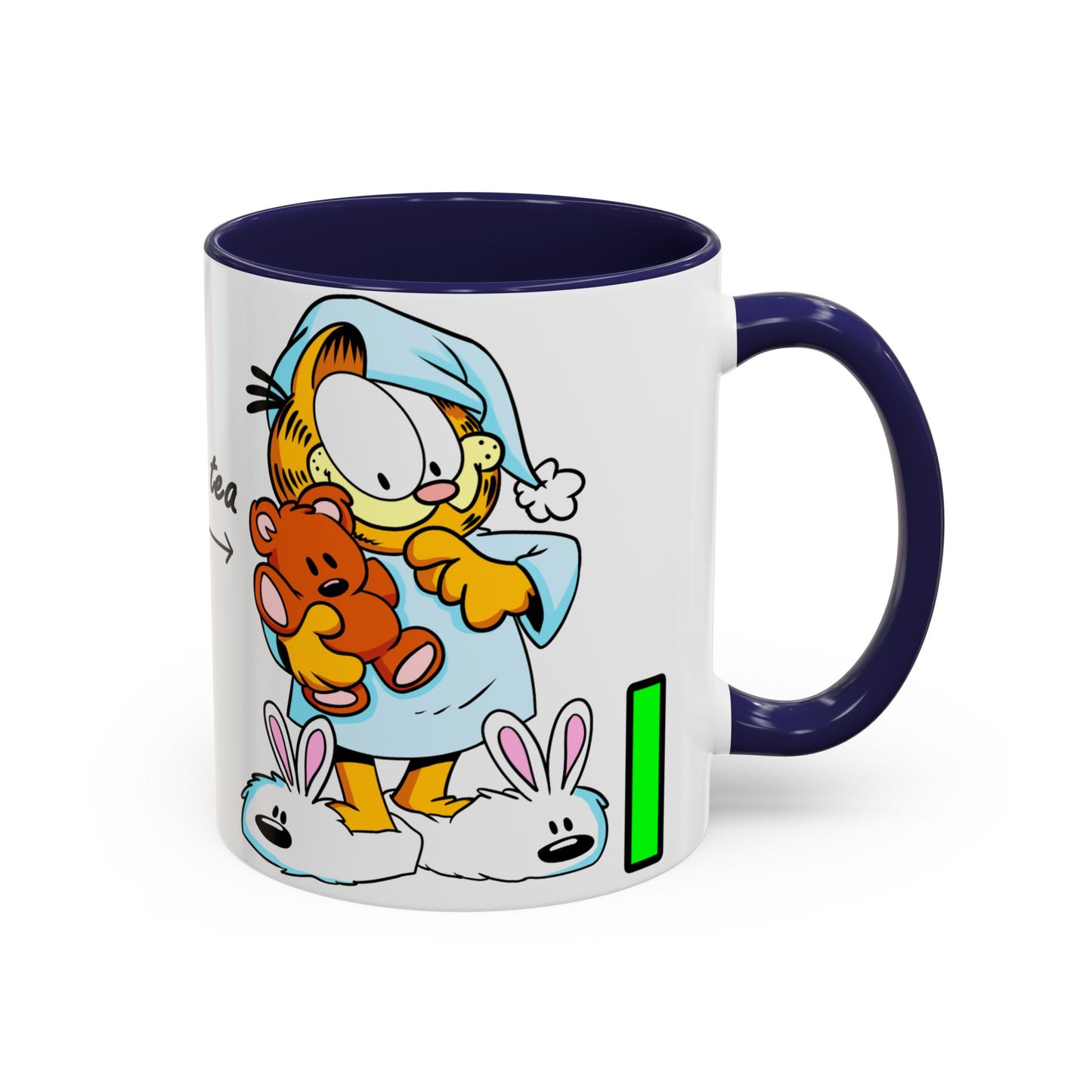 GARFIELD ACCENT COFFEE MUG (11, 15oz)