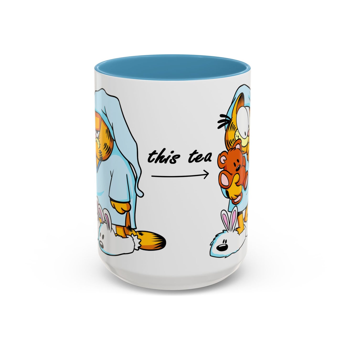 GARFIELD ACCENT COFFEE MUG (11, 15oz)