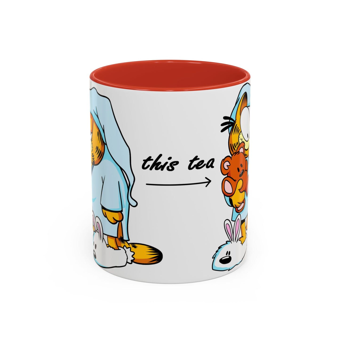 GARFIELD ACCENT COFFEE MUG (11, 15oz)