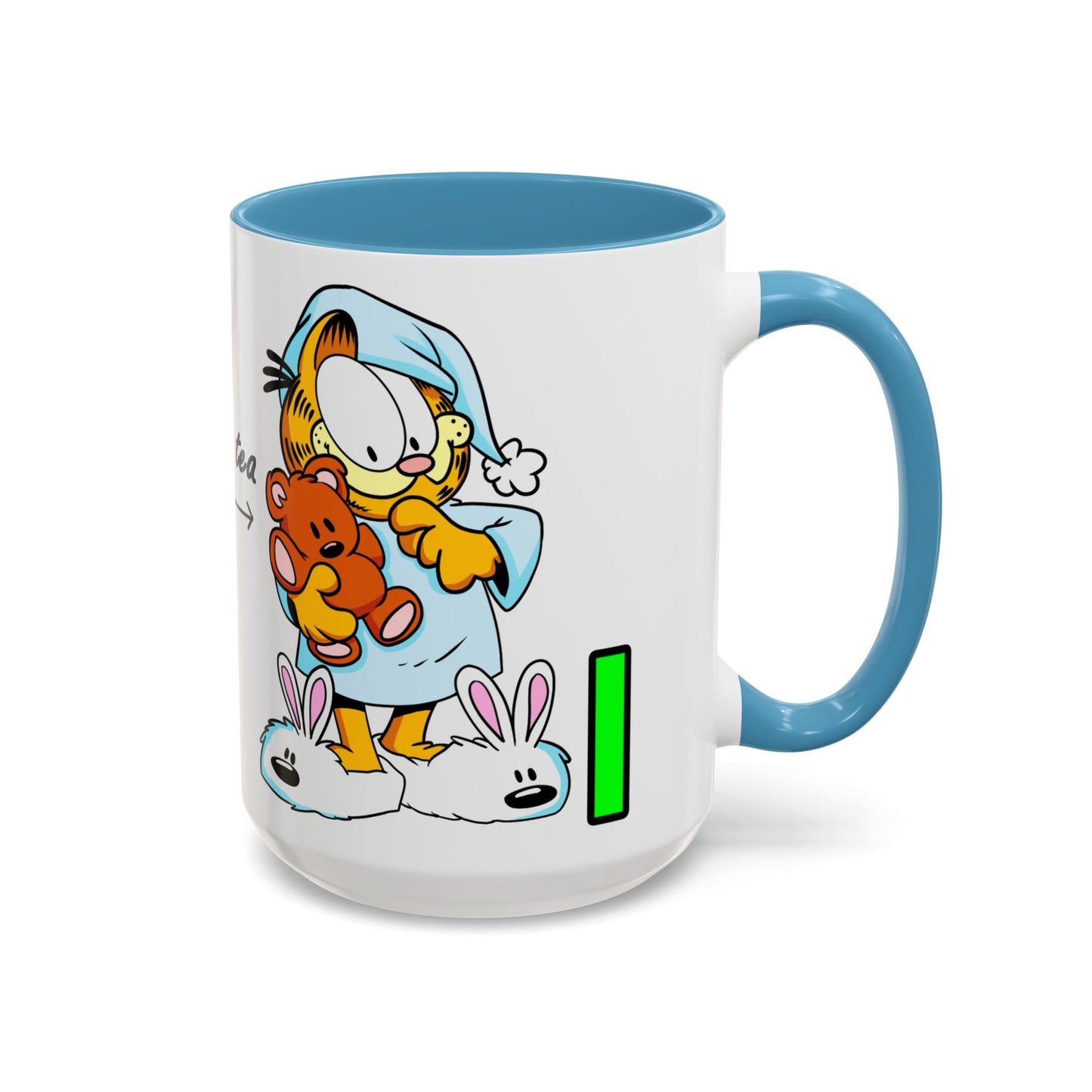 GARFIELD ACCENT COFFEE MUG (11, 15oz)